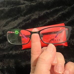 Guess Black and pink Eyeglasses
